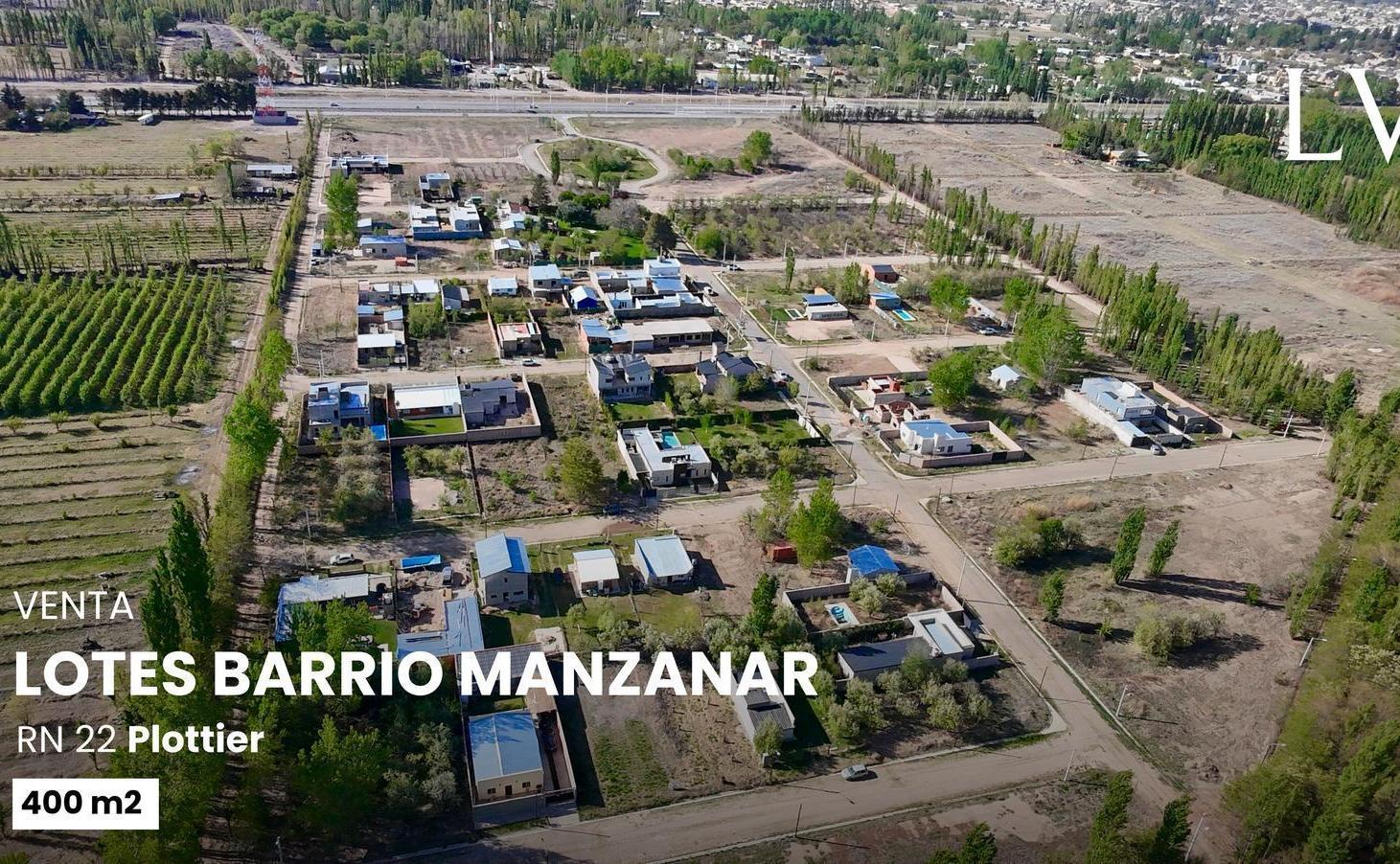 Lotes en Venta Barrio Resindecial Manzanar de Plottier, Plottier