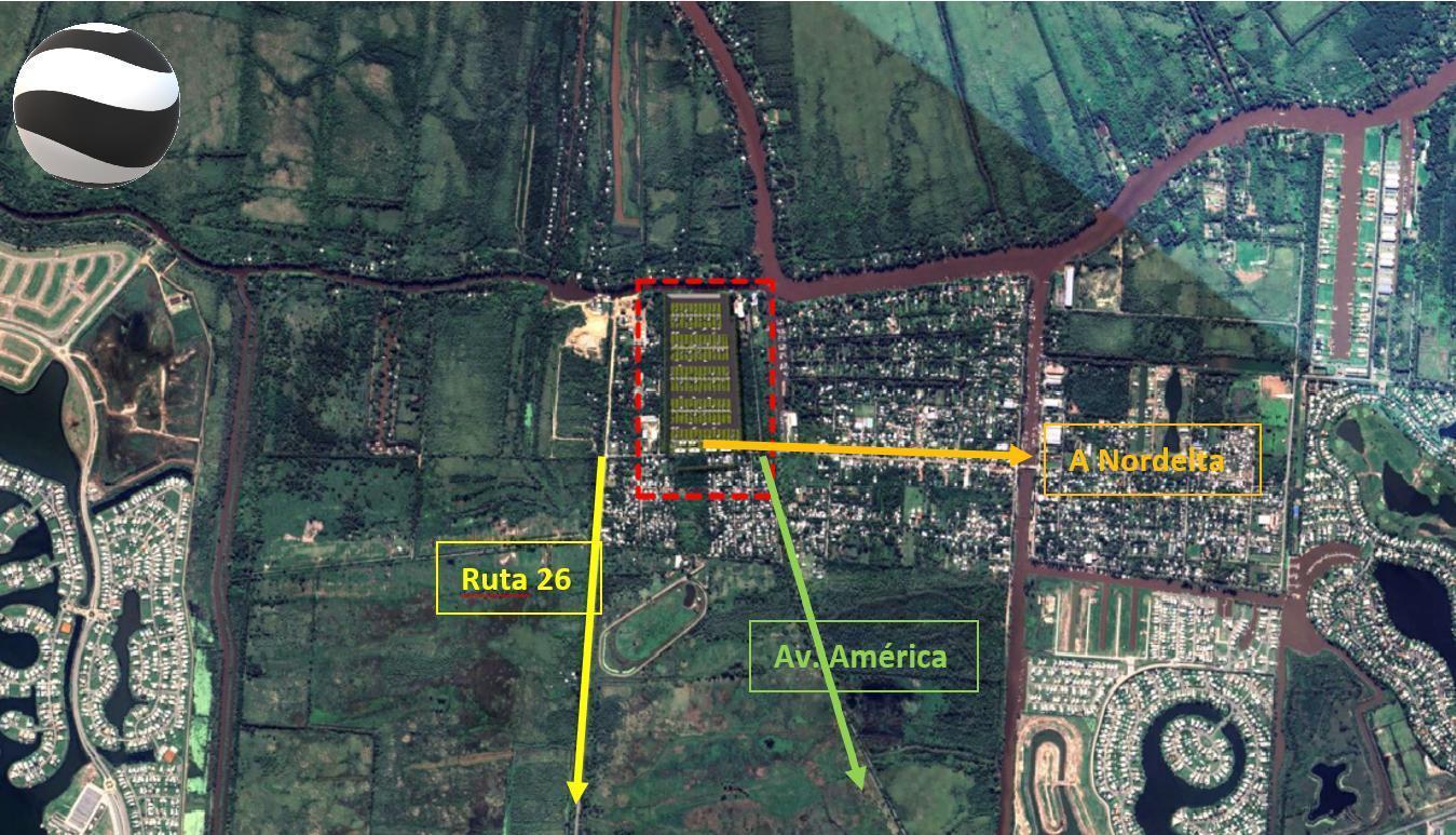 Terreno en venta Dique Luján - Ideal desarrollo Barrio Náutico y comercial
