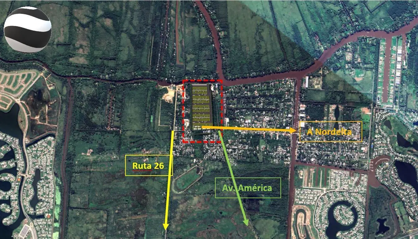 Terreno en venta Dique Luján - Ideal desarrollo Barrio Náutico y comercial 2