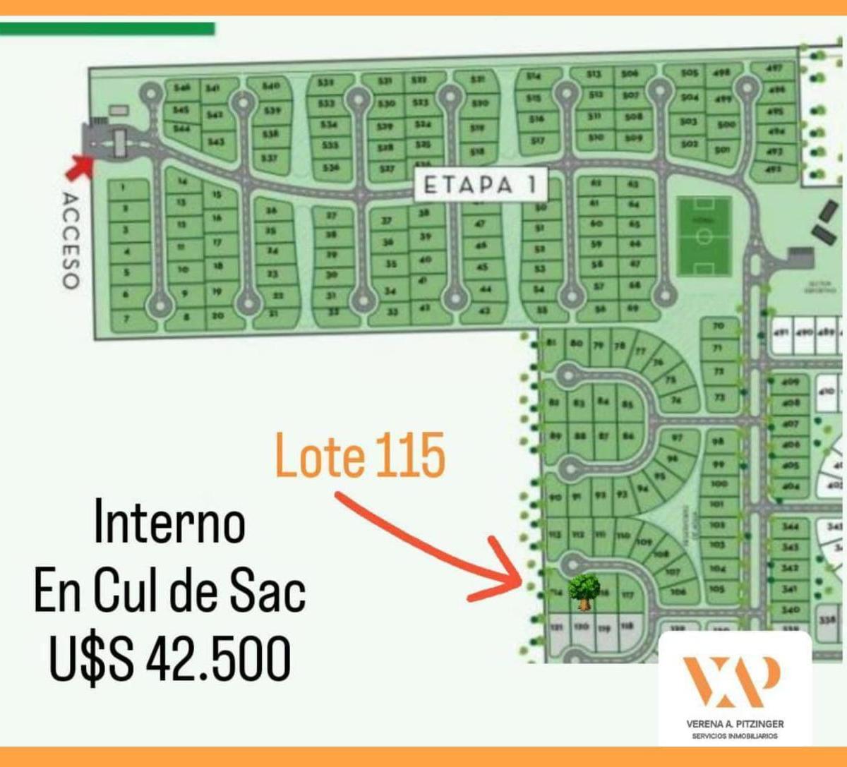 Terreno Barrio Santa Sofía, Etapa 1