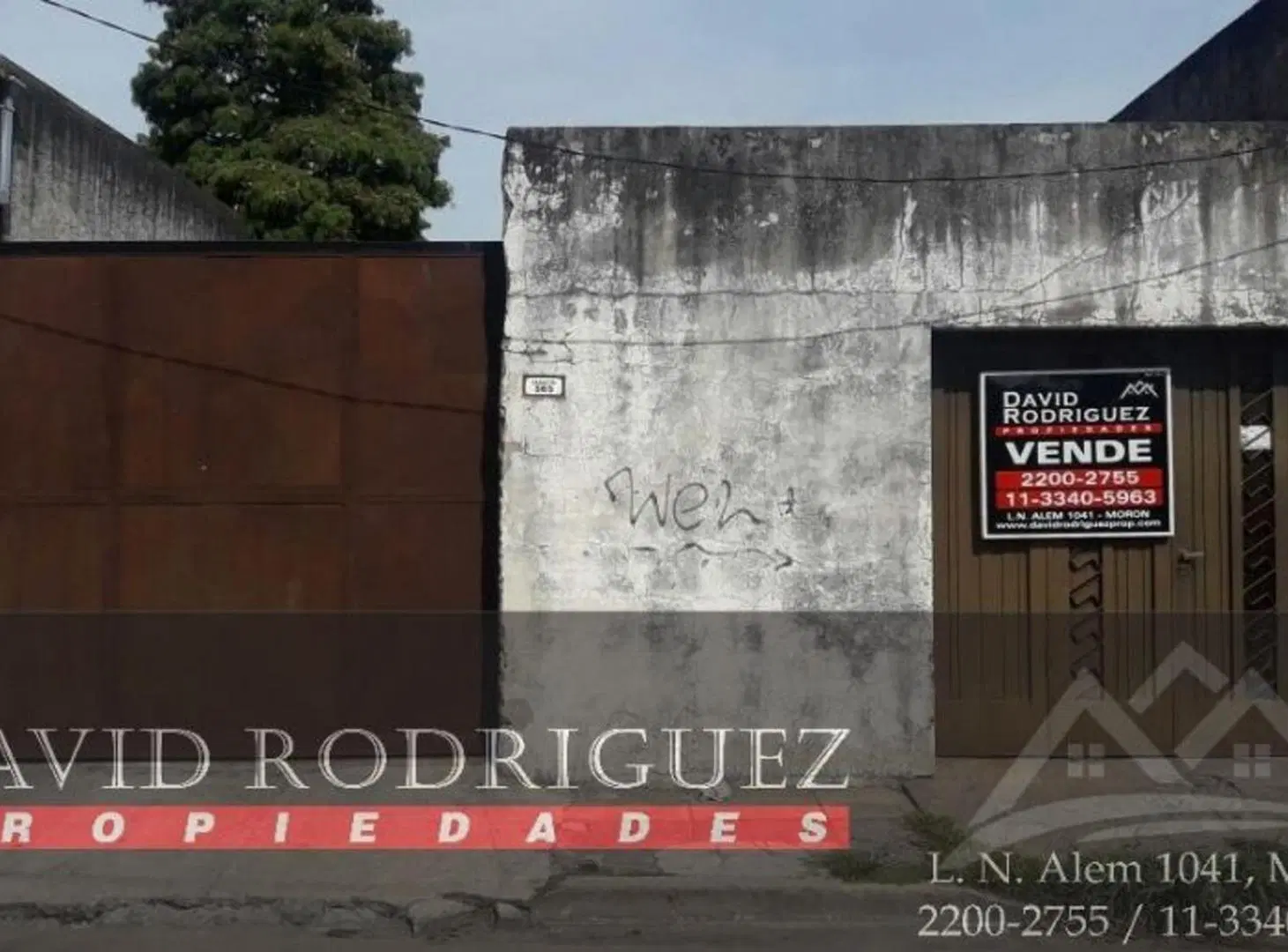 LOTE EN ZONA RESIDENCIAL EN VENTA - MORON SUR 1