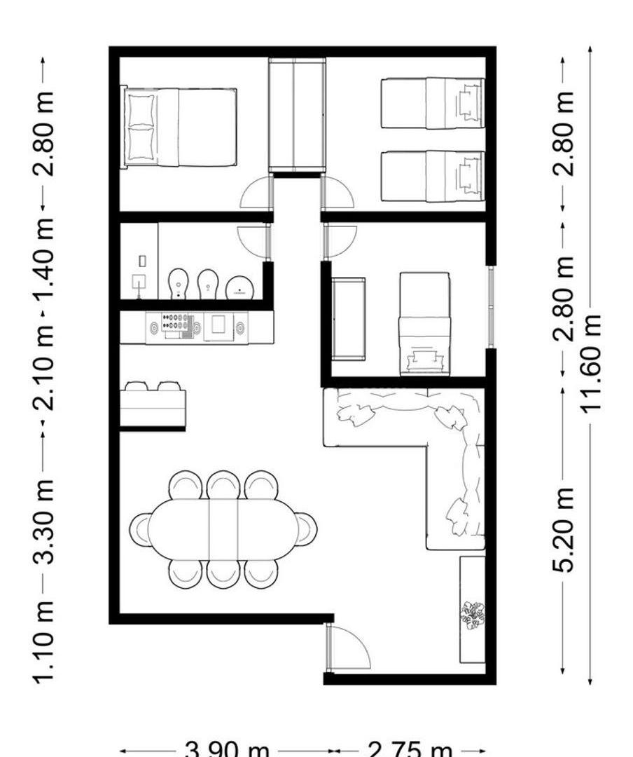 Casa de 240 m² con 3 dormitorios en venta en Villa 25 de Mayo