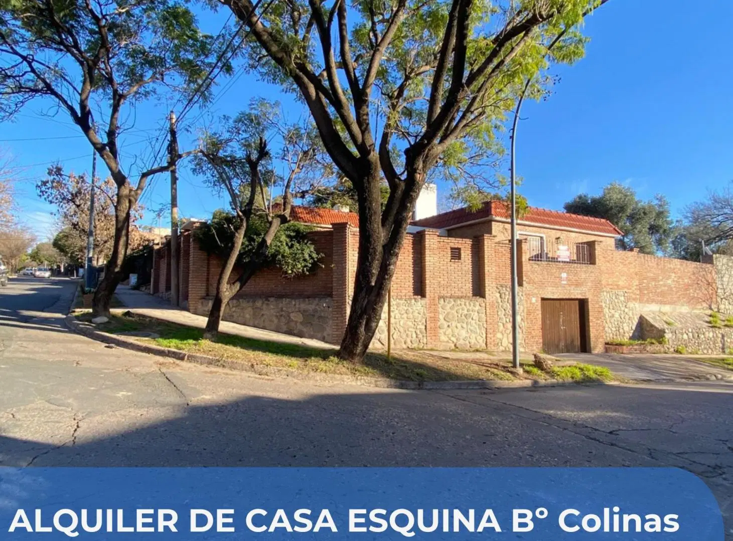 ALQUILER DE CASA ESQ MAS DEPENDECIA DE SERVICIO Bº COLINAS DE VÈLEZ SARFIELD calle Lamartine 3