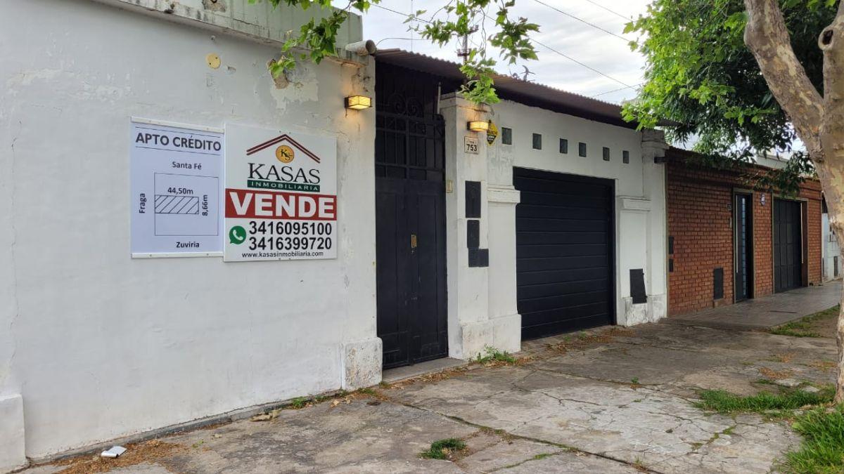 Vendo Casa con amplio terreno, Barrio Belgrano, Rosario