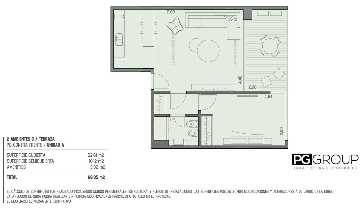 Departamento a estrenar en venta