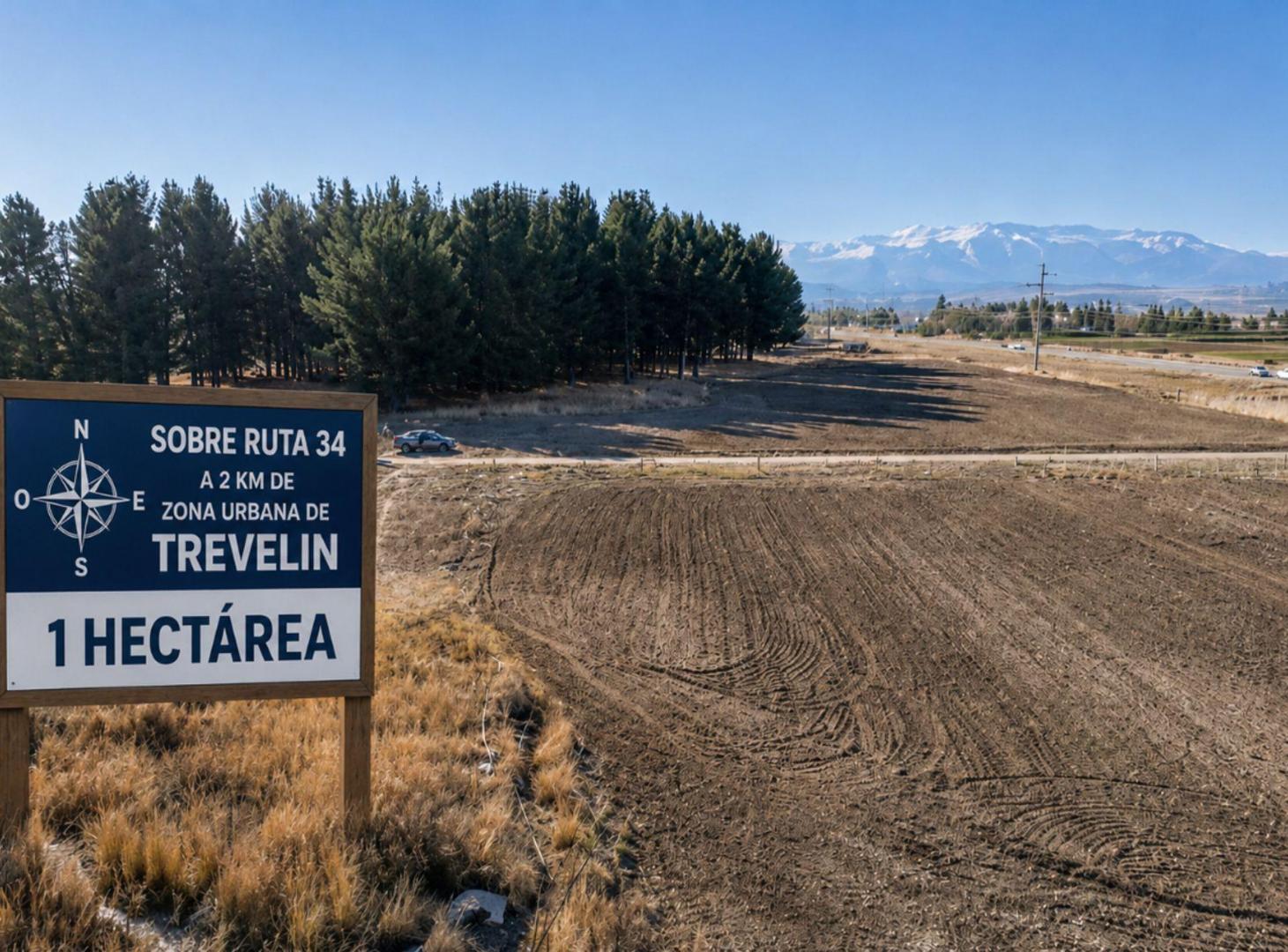 Foto de TREVELIN-1 Hectárea-Luz-Agua c/cisterna, imagen 1