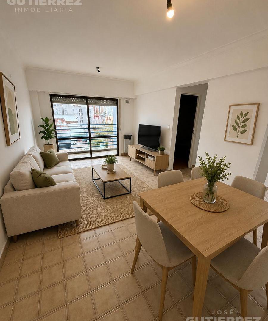 Departamento en alquiler un dormitorios en el centro de Bahia Blanca