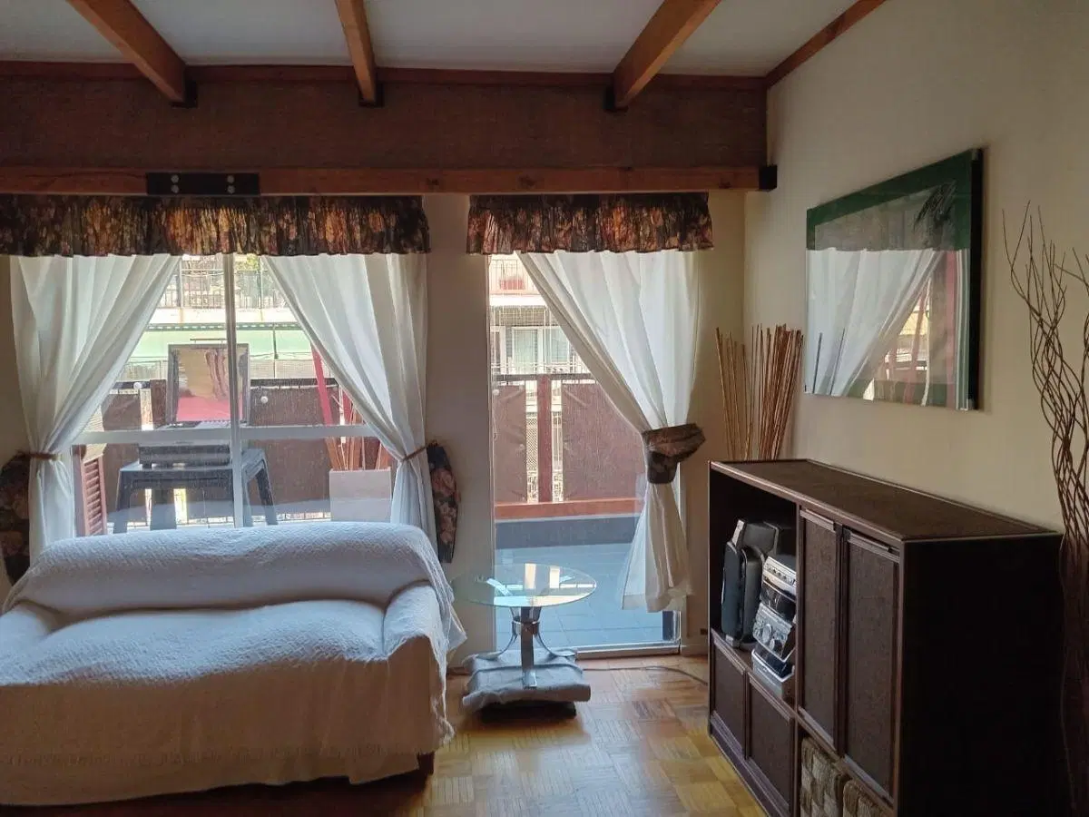 Venta tres ambientes con terraza en Palermo 5