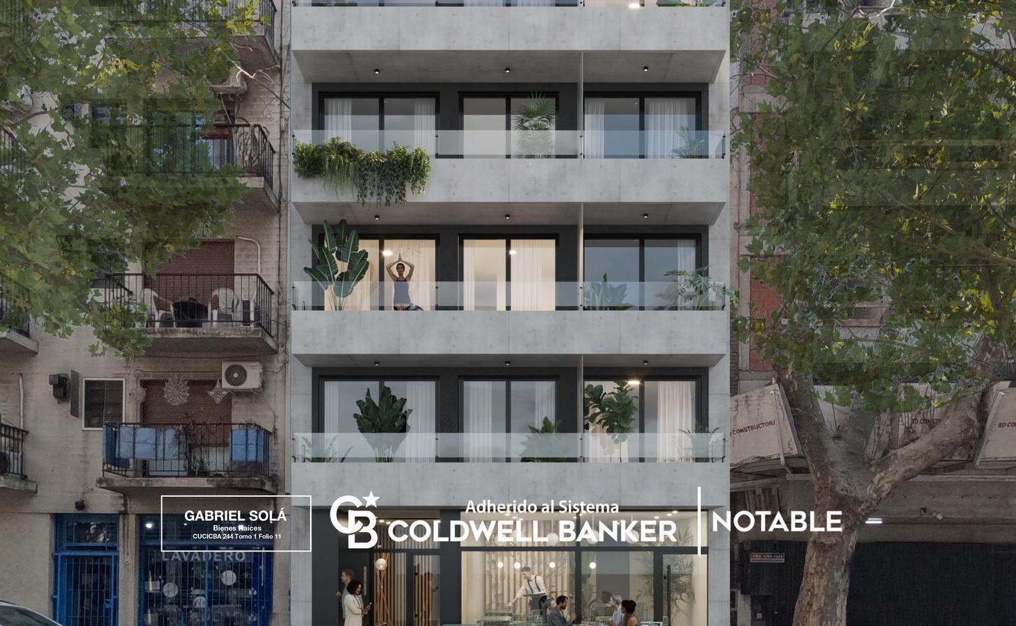 VENTA / 2 Ambientes piso 3 Belgrano Aguilar 2483