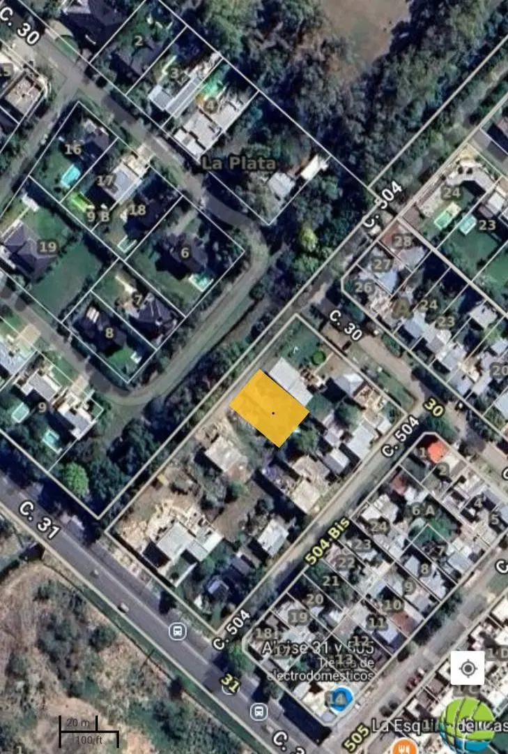 Terreno en calle 504 entre 30 y 31 1