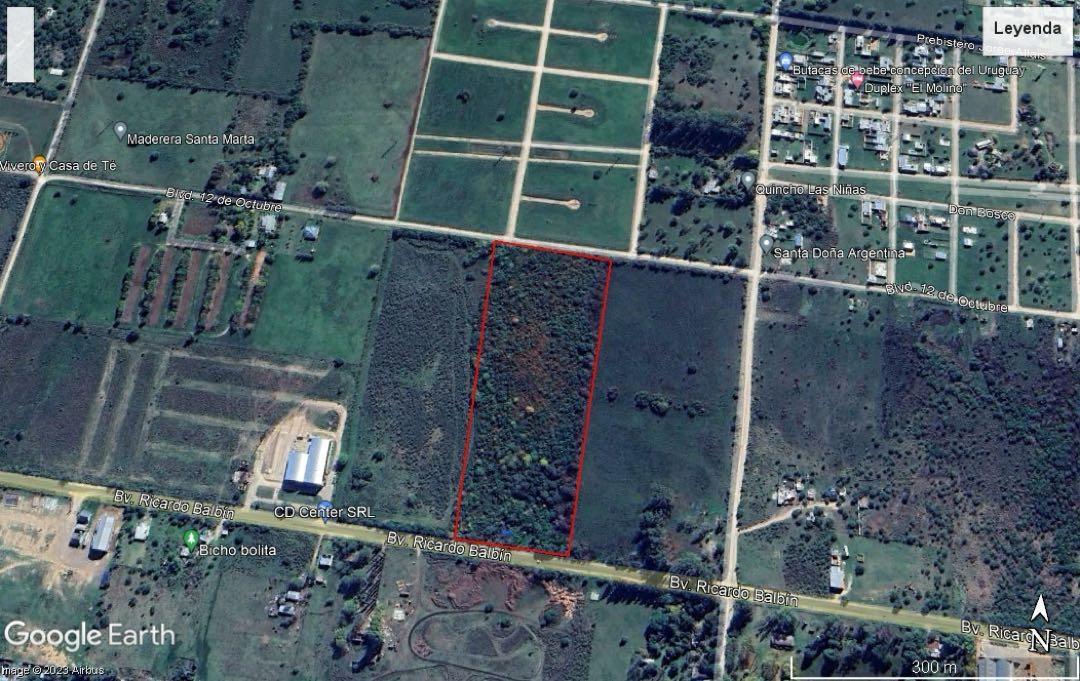 Vendo Campo de 4,6 hectáreas en Concepción del Uruguay, Entre Ríos.