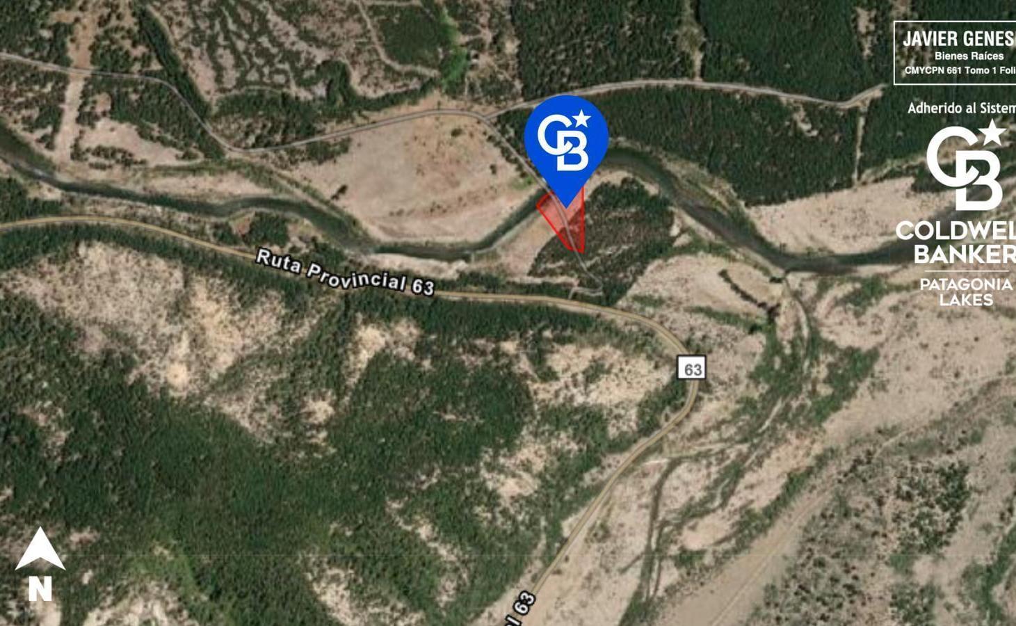 VENTA Terreno de 9058 m2, sobre orillas del Caleufú. San Martín de los Andes.