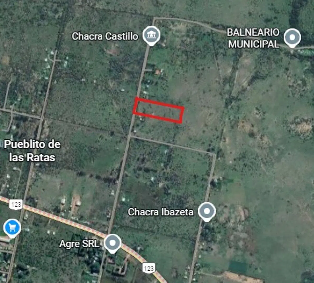 VENTA DE TERRENO DE 10.000M² EN MERCEDES CTES 3