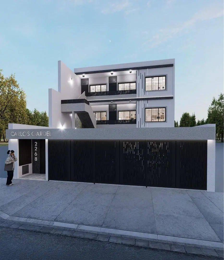 Venta de Departamento de 2 ambientes de pozo con Balcón Aterrazado (1° C) - El Palomar 5