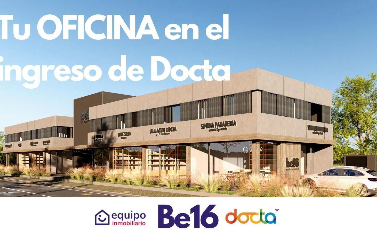 OFICINA / CONSULTORIO / ESTUDIO EN EL INGRESO DE DOCTA Be 16- 1