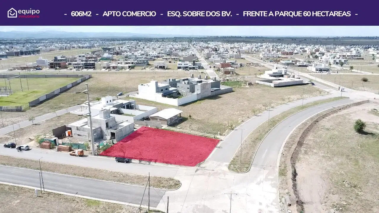 LOTE APTO COMERCIO 606m2 DOCTA AVENIDA 2