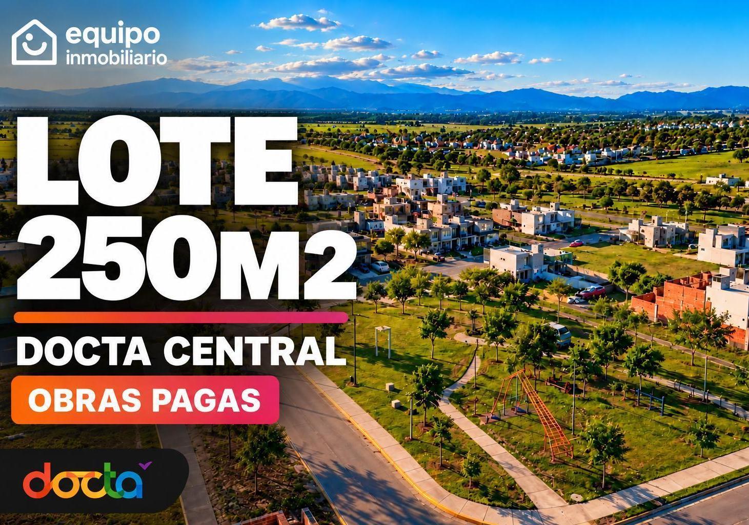 Foto de LOTE EN DOCTA CENTRAL OBRAS PAGAS, imagen 4