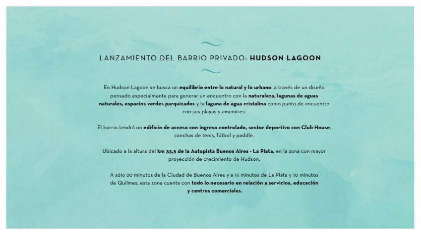 Foto de Venta Terreno en Hudson Lagoon – Lote CentralTerreno, imagen 4