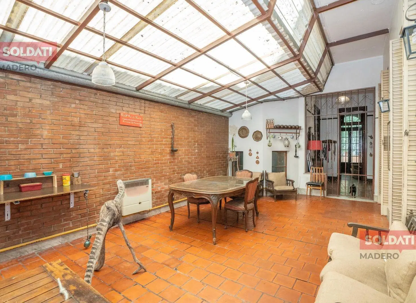 VENTA SEMIPISO 5 AMB.ALMAGRO CON 2 PATIOS Y BALCON APTO CREDITO 5