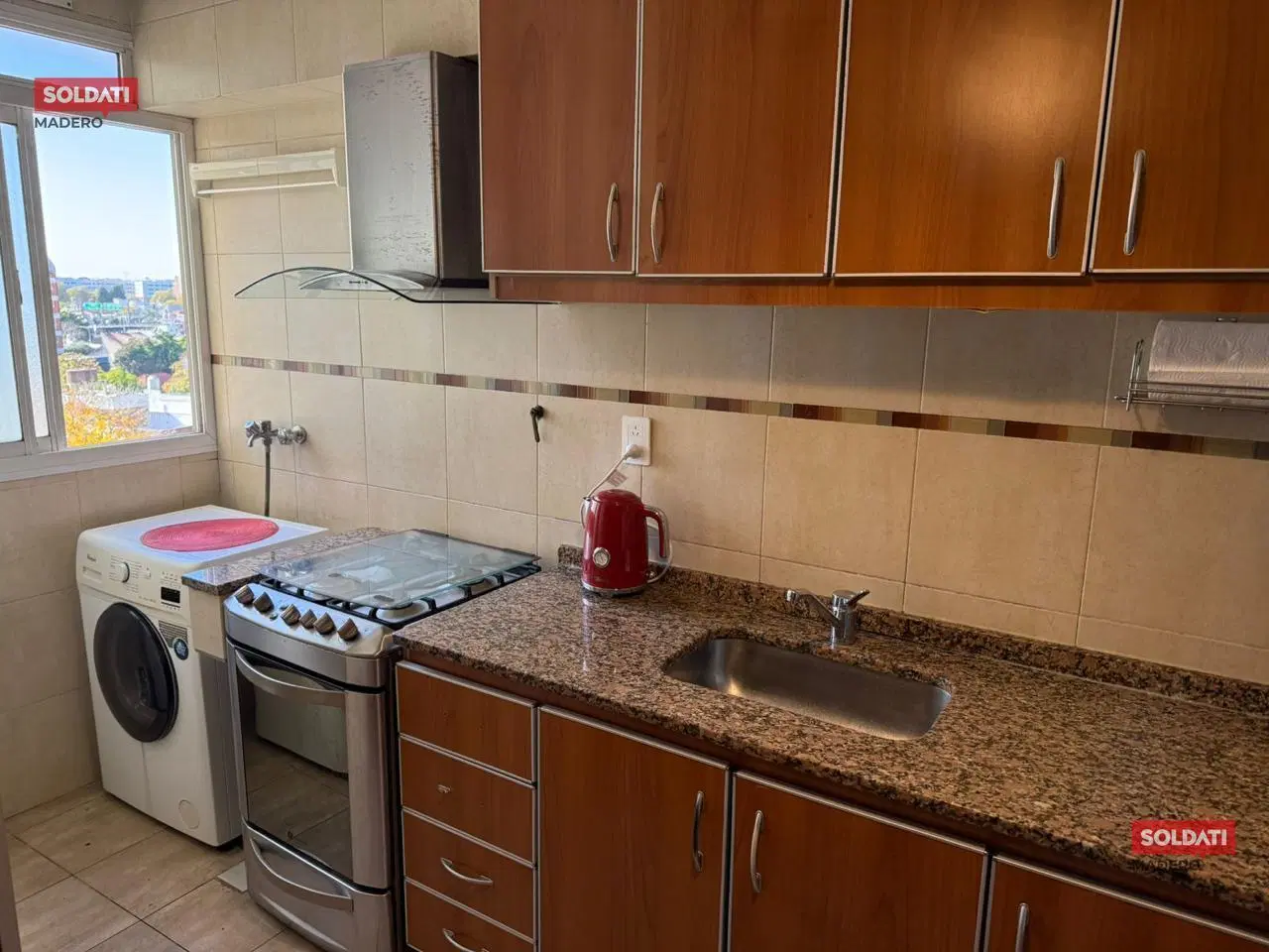 Venta Departamento 3 ambientes con vista abierta 8