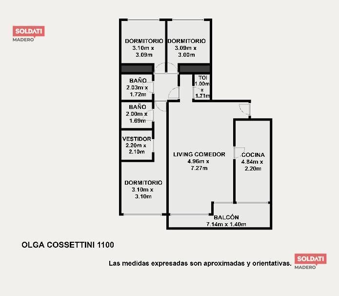 Departamento 4 Ambientes Terrazas del Dique Puerto Madero 2 Cocheras