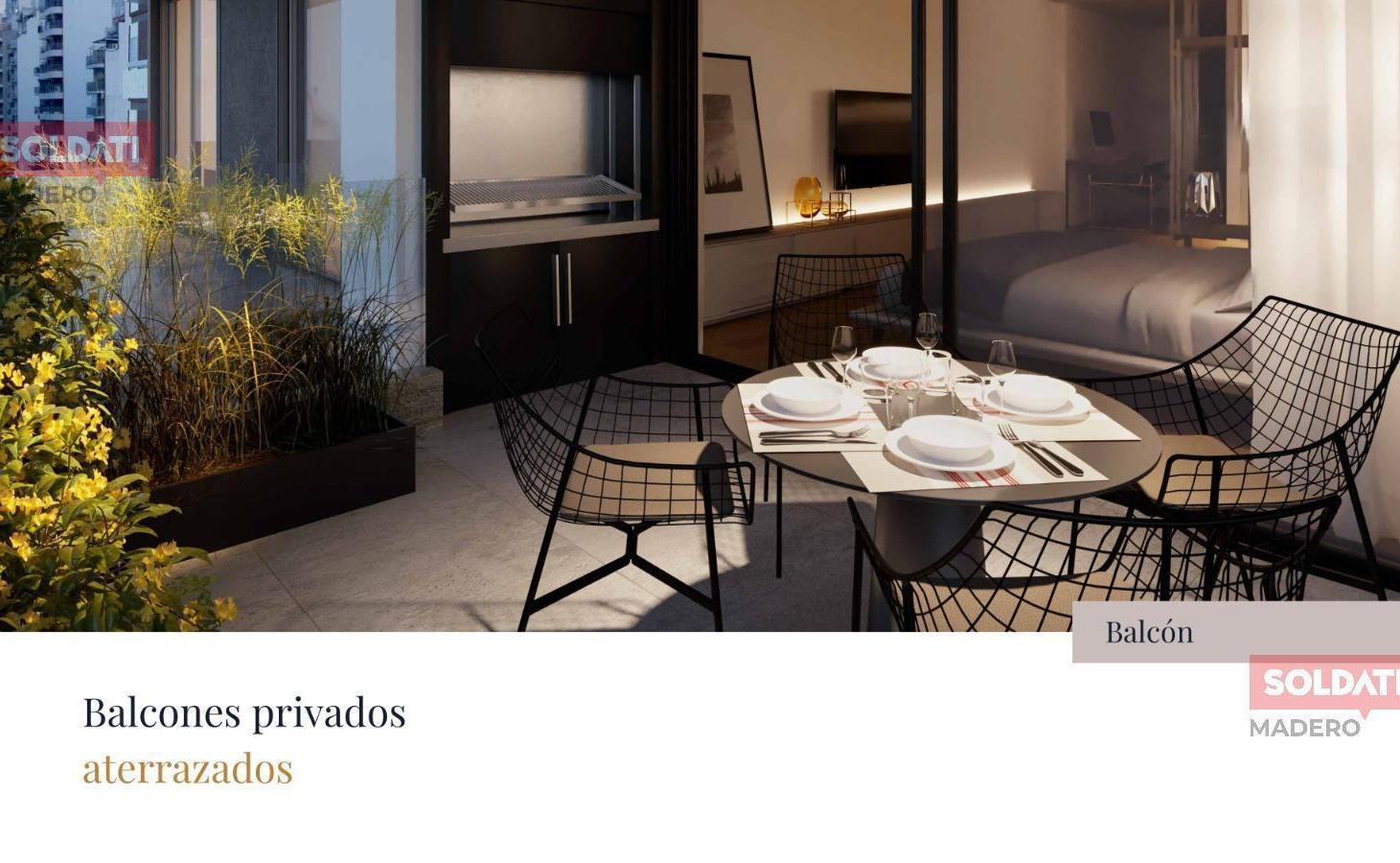 Foto de Venta. Monoambiente 56,60 m2 totales. Recoleta balcón al frente, imagen 2