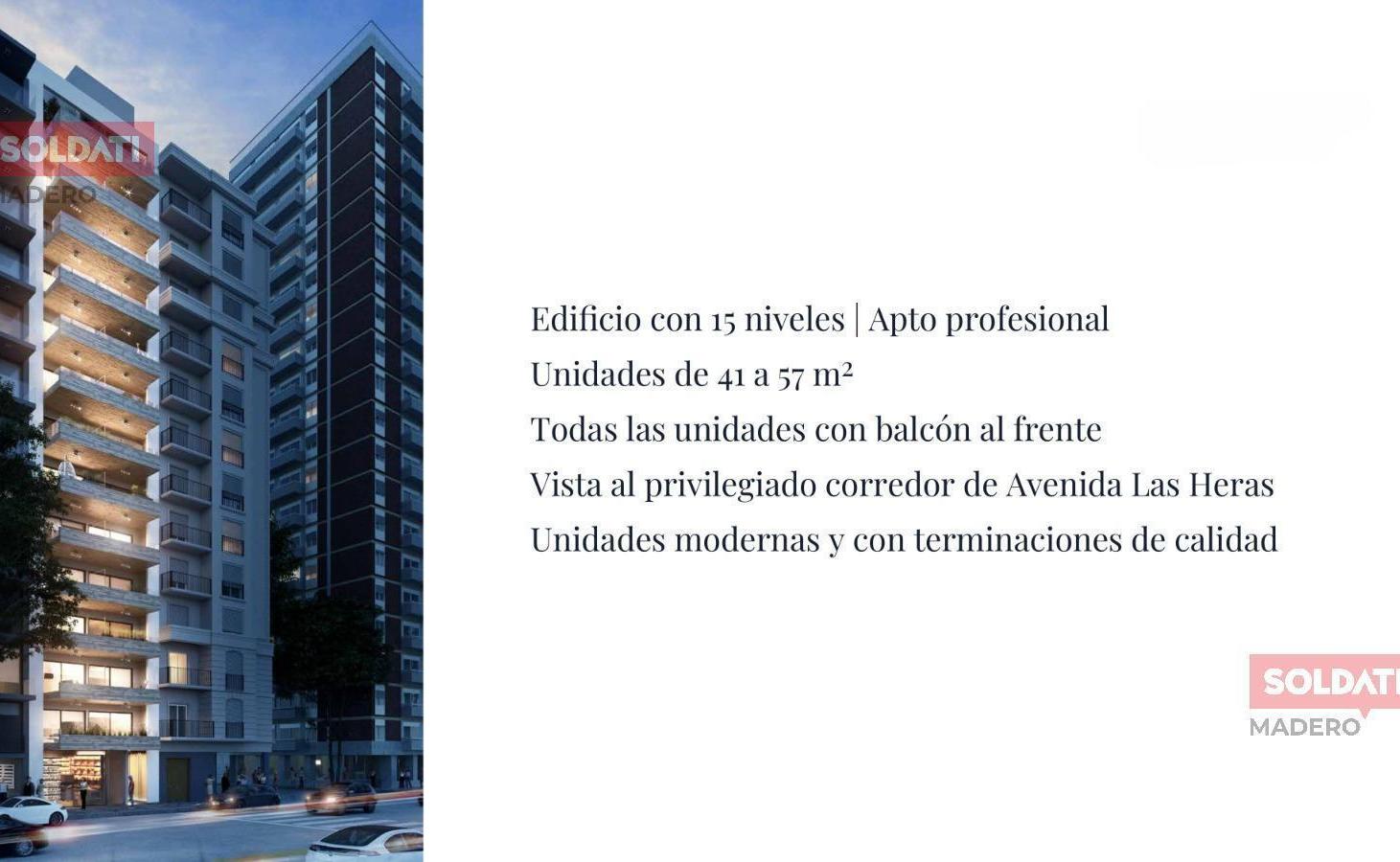 Foto de Venta. Monoambiente 55,30 m2 totales. Recoleta balcón al frente, imagen 5