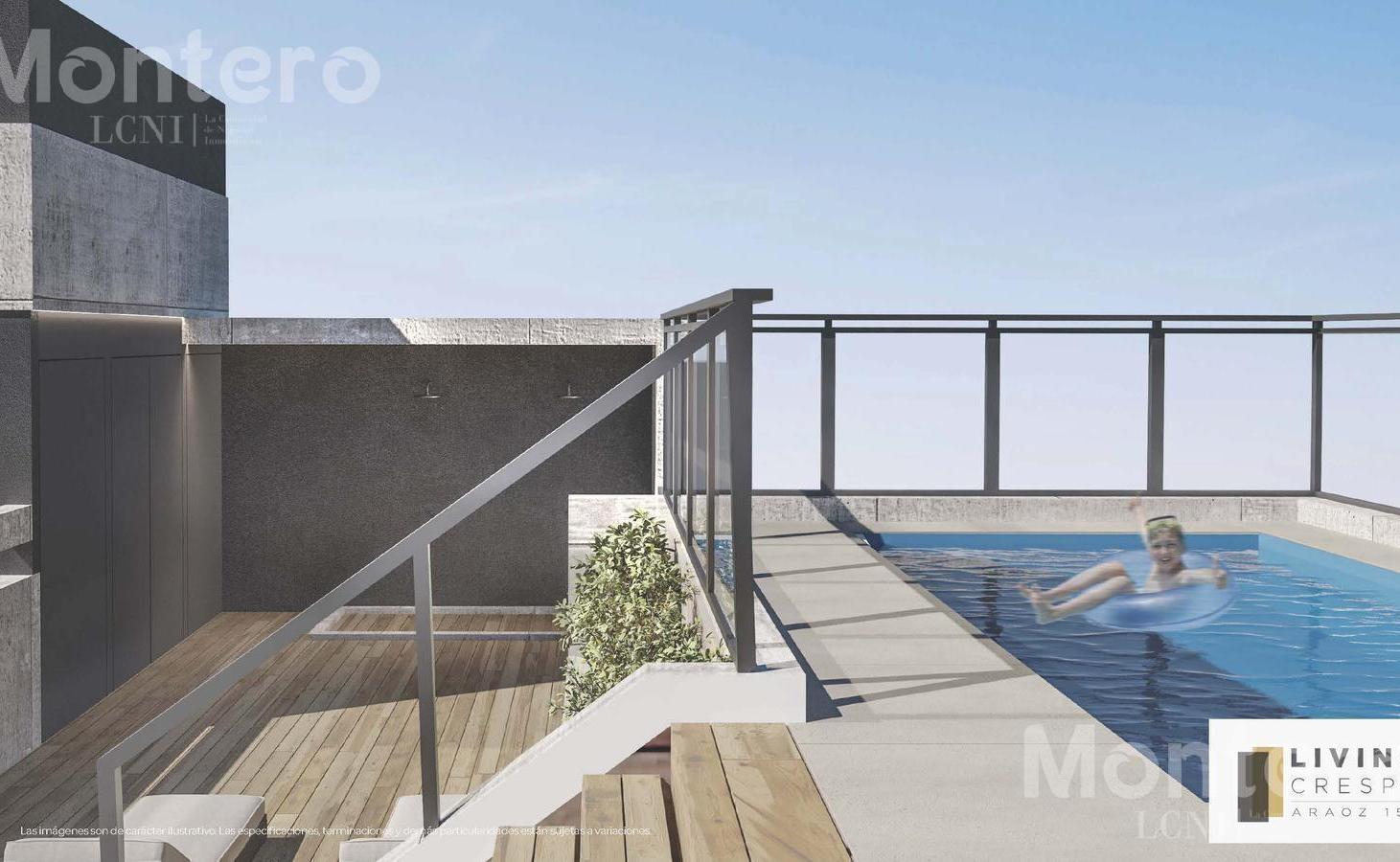 Villa Crespo: Pisos 4 Ambientes Gran Balcón con Parrilla, Amenities, Cochera - Cuotas en Pesos