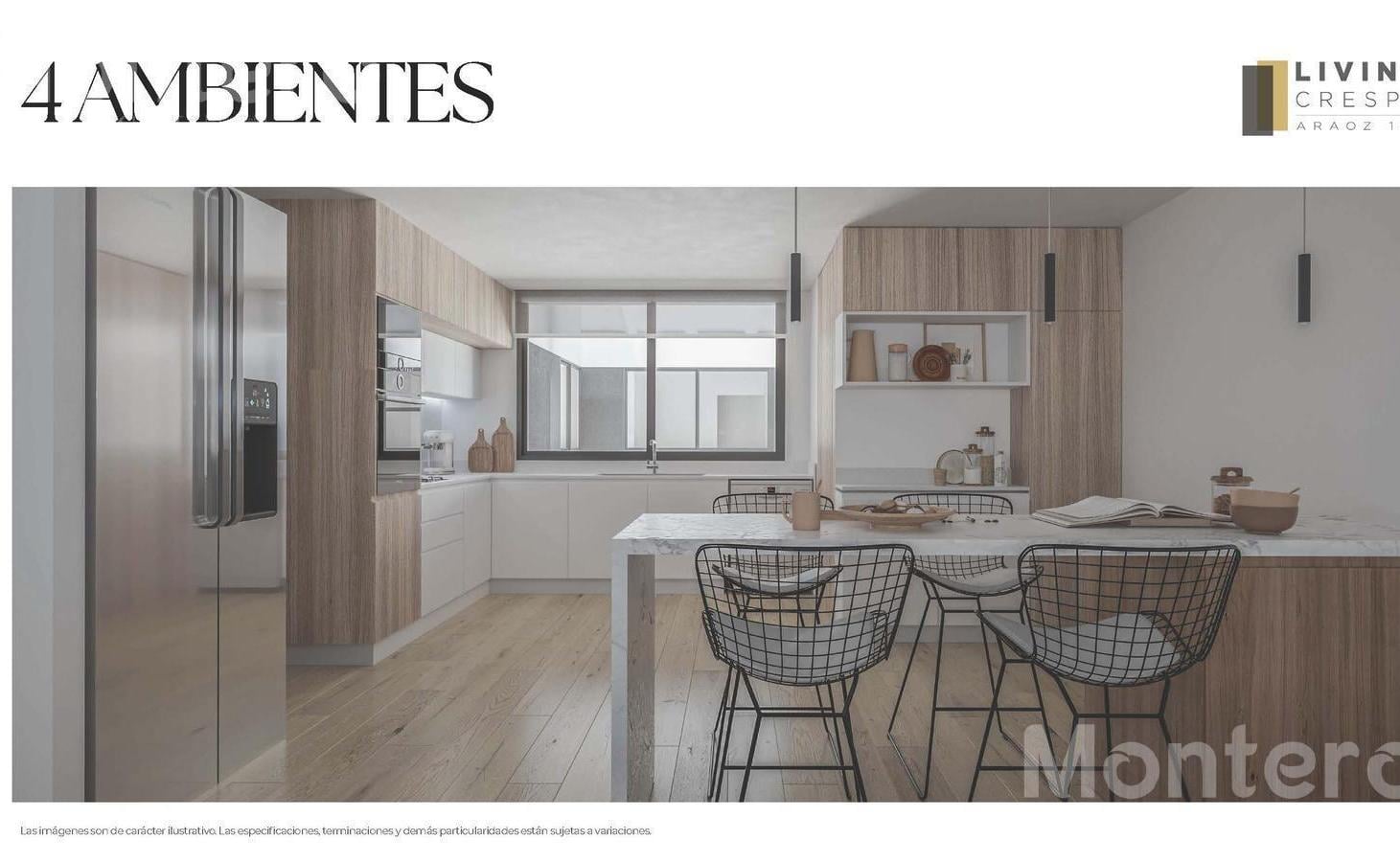 Foto de Villa Crespo: Pisos 4 Ambientes Gran Balcón con Parrilla, Amenities, imagen 3