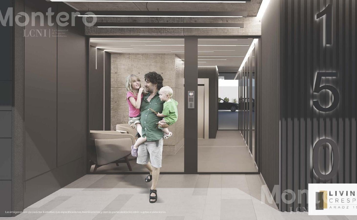 Emprendimiento , Piso 4 Ambientes con Balcon, Amenities