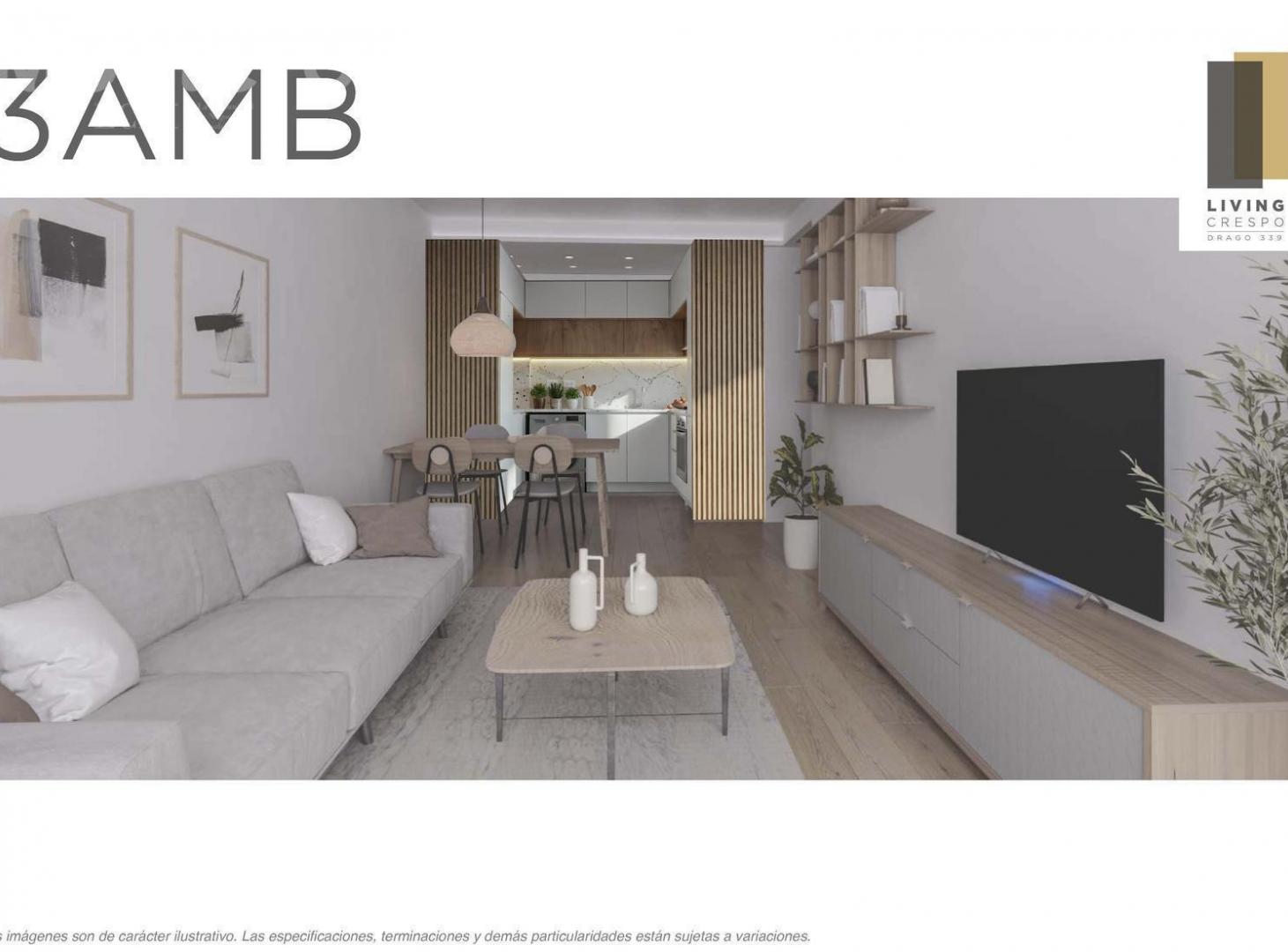 Emprendimiento: Venta 3 ambientes semipiso con gran balcón, Amenities Cuotas en PESOS