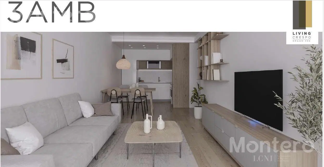 Emprendimiento: Venta 3 ambientes semipiso con gran balcón, Amenities Cuotas en PESOS 5