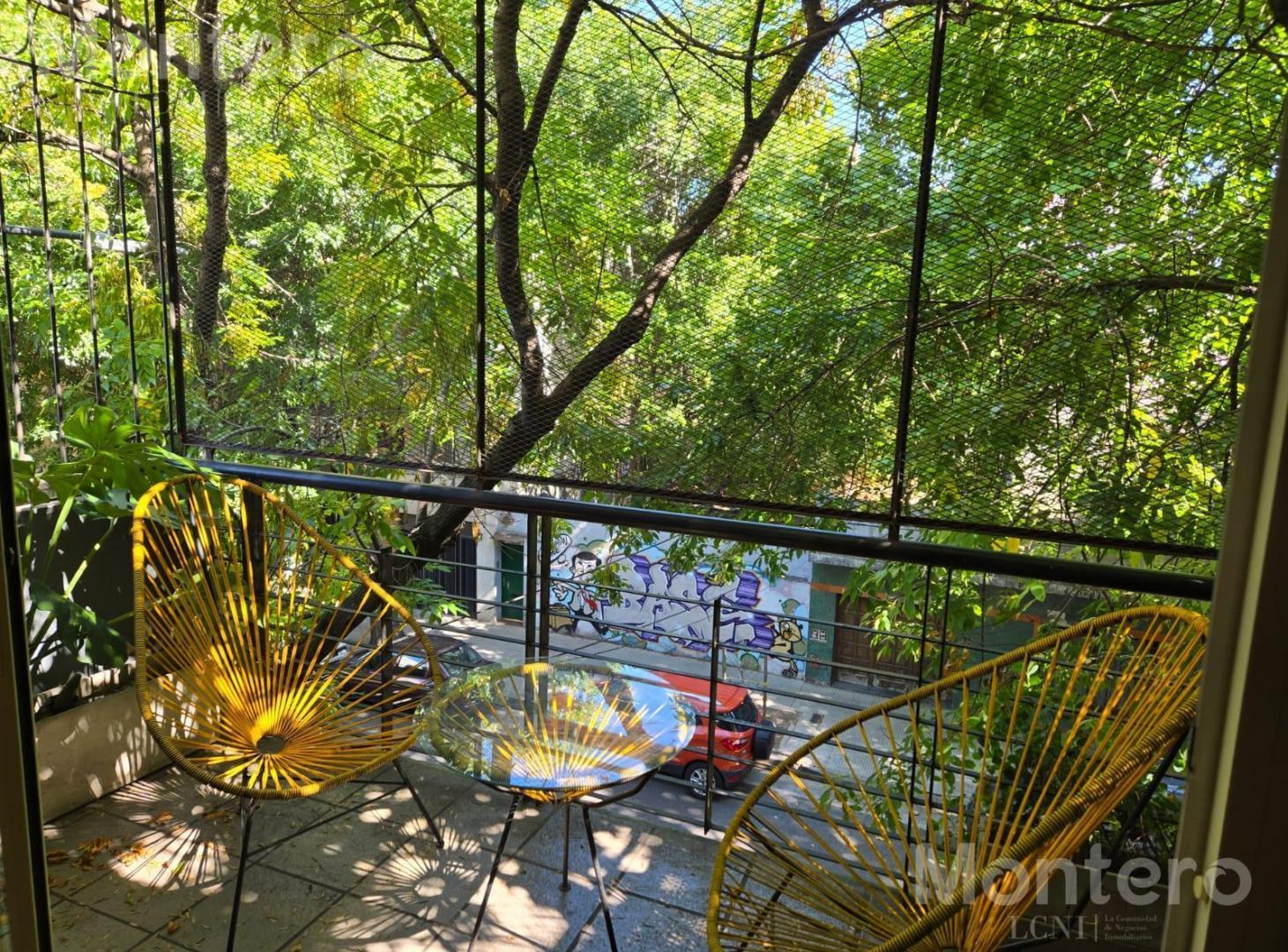 Alquiler departamento monoambiente Colegiales amenities