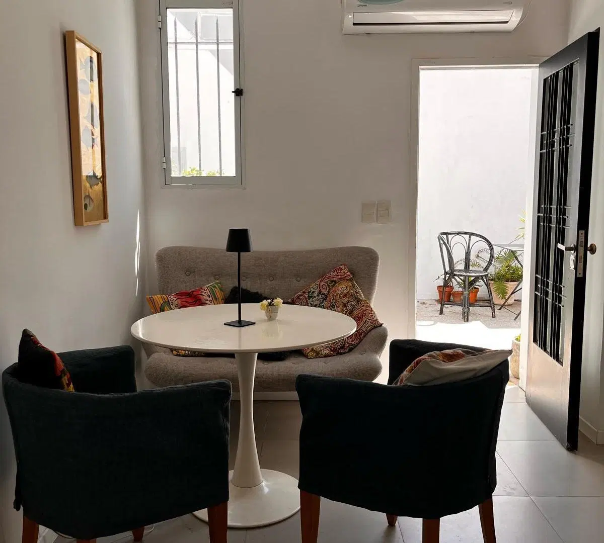 Casa de tres ambientes con jadin, parrila y terraza en Saavedra 8