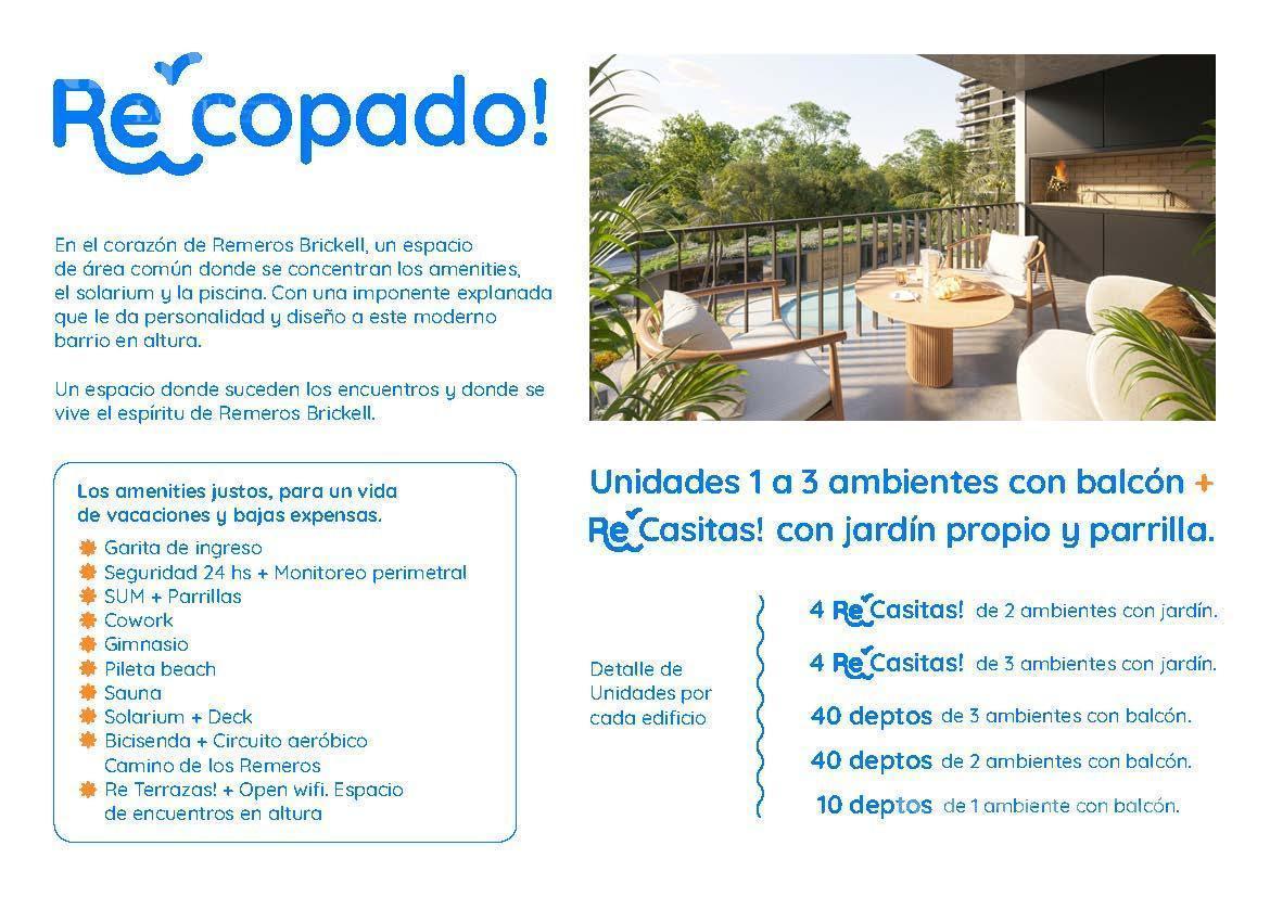 Foto de Brickell Remeros-2 Amb. Balcón con Parrilla- 1° al 7° "C o F" - Hasta, imagen 5