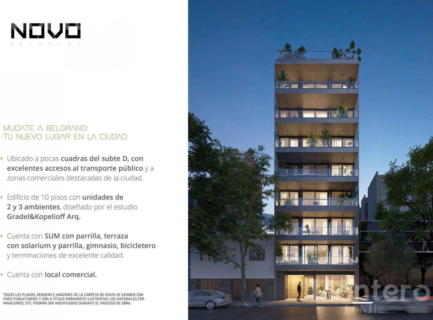 Foto de VENTA EN CONSTRUCCION 2 Y 3 AMBIENTES BELGRANO CIUDAD DE LA PAZ AL 1000, imagen 2