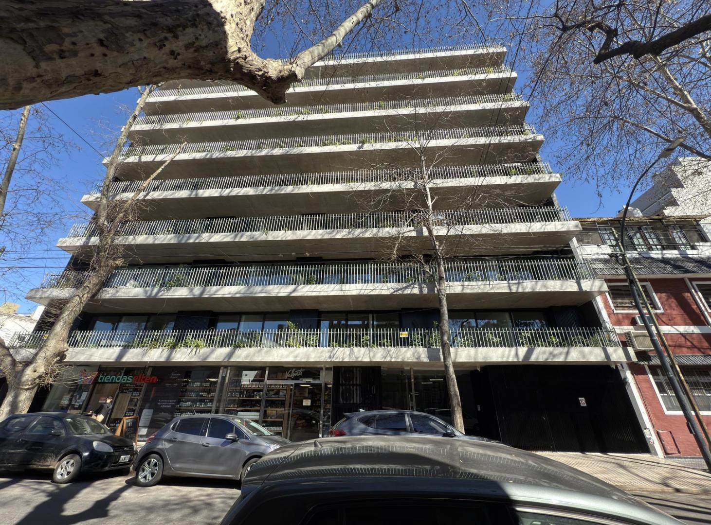 Alquiler departamen 2 ambientes. A estrenar . Moderno edificio en Belgrano  Cochera fija, Baulera .