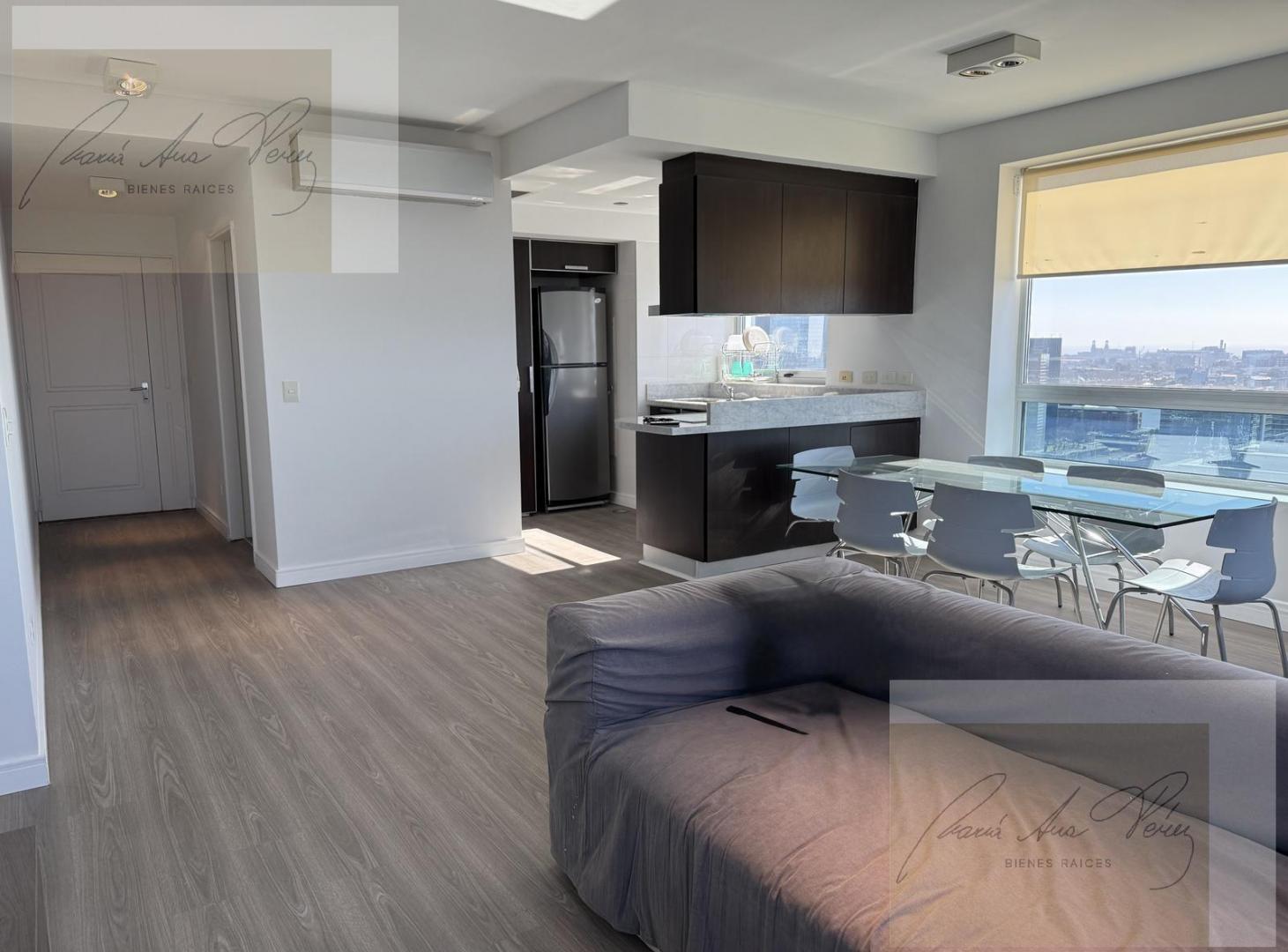 Departamento en venta en Puerto Madero. Dos amplios ambientes.Toilette.Apto credito.