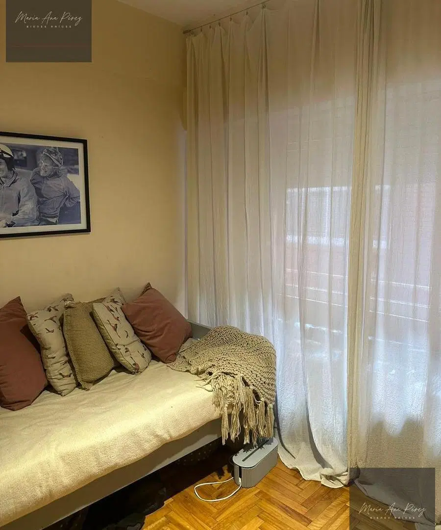 Departamento en alquiler tres ambientes. Dos dormitorios.Recoleta 4