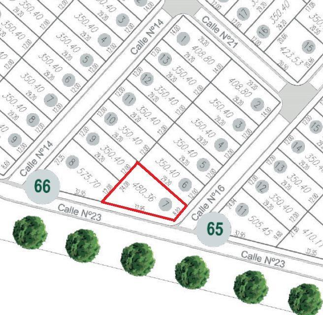 Foto de Tejas 4: Lote esquina / 480 mts2 / Manzana 66 Lote 7, imagen 2