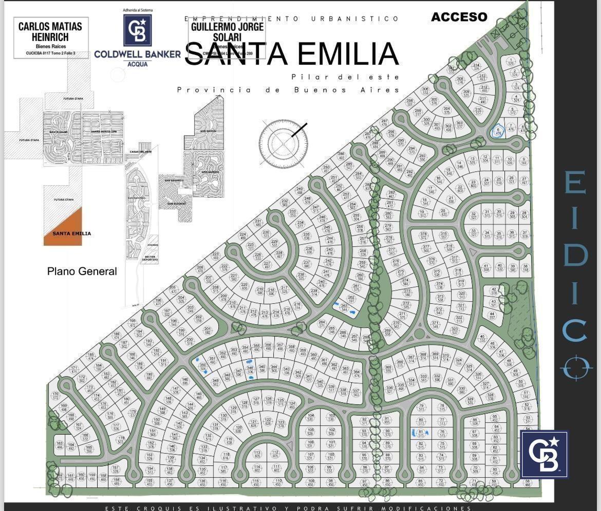 Venta de Lote 450 m² financiado en Santa Emilia, Pilar del Este