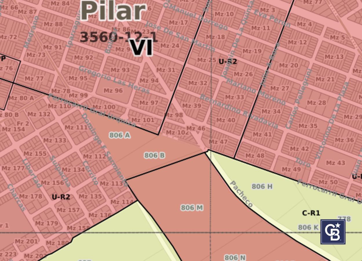 Foto de Venta de lote apto crédito fracción 4,2 has Inversión desarrollo Derqui, imagen 2