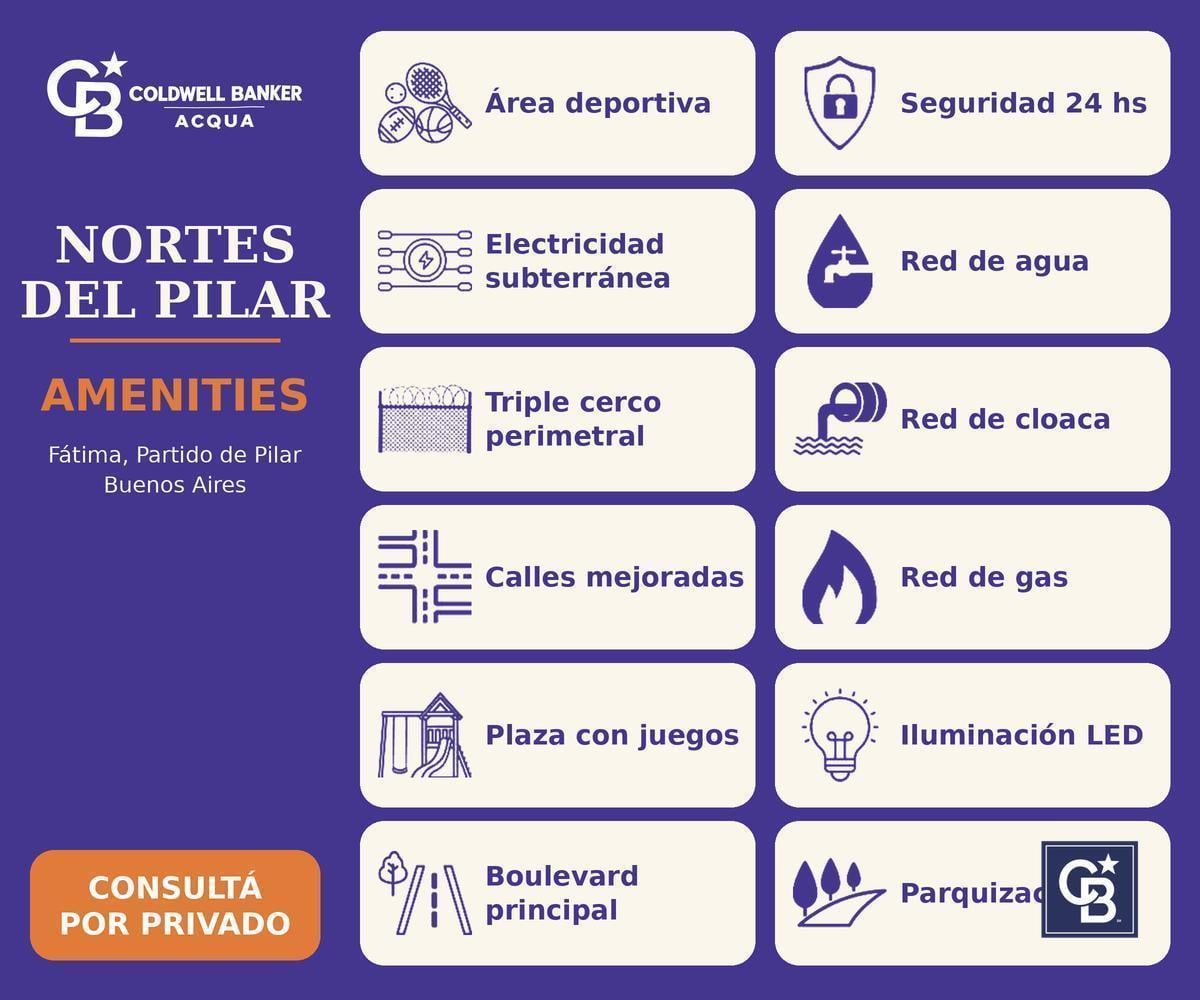 Foto de 2 Lotes Unificados 1.200 m² en Nortes del Pilar u$s 42000. Con Opción A, imagen 1