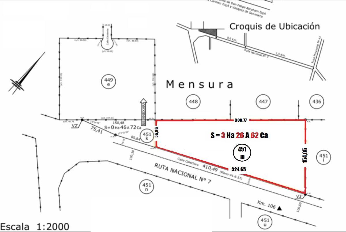 Foto de Predio para Logistica - Frente de Autovía 7 km 106, imagen 4