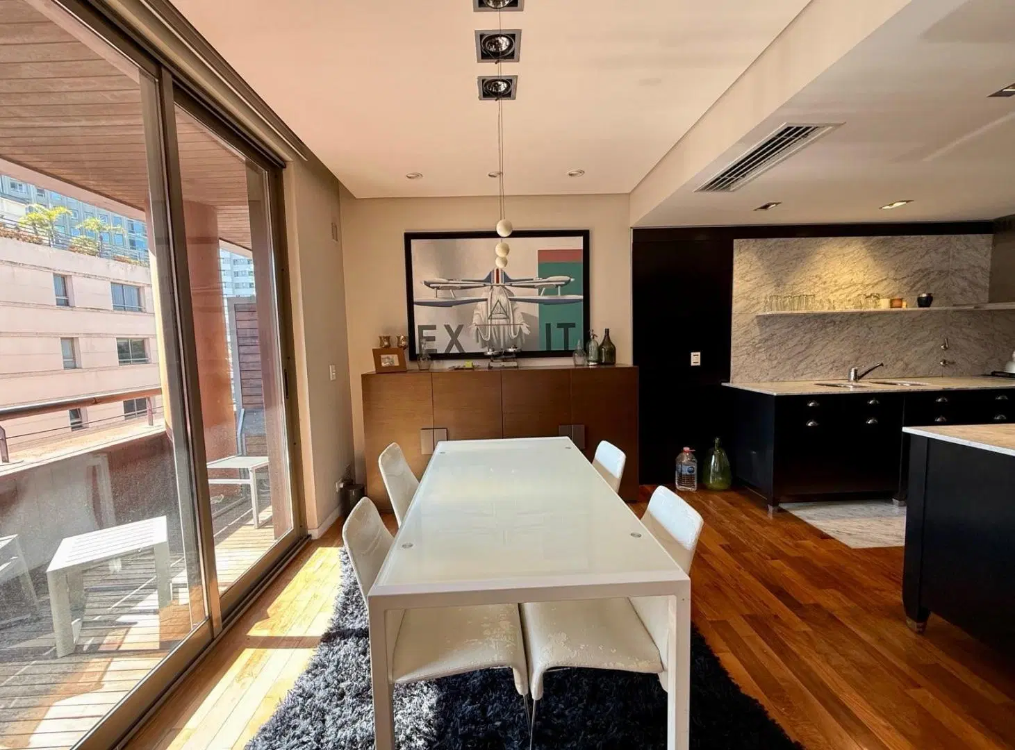 Departamento 3 amb Duplex en Alquiler c/Cochera Amoblado 2