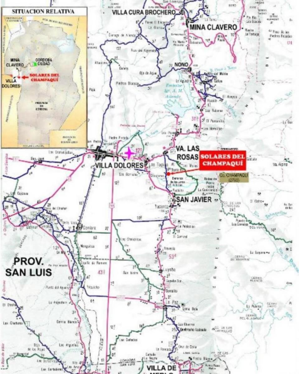 Foto de SOLARES DE CHAMPAQUI -Córdoba, Traslasierra- Venta de Lote, imagen 2
