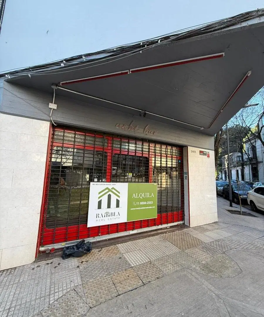 Local Comercial en Esquina en Alquiler Nuñez APTO Gastronomia liviana 2