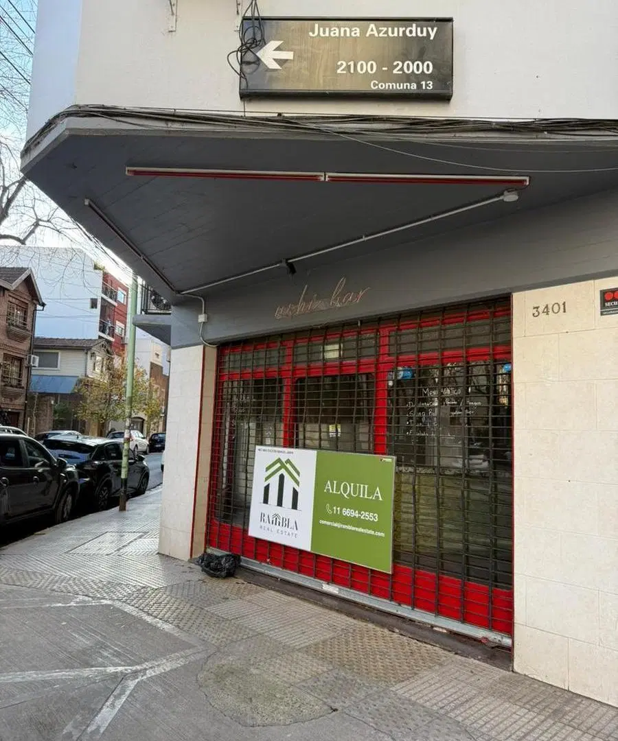 Local Comercial en Esquina en Alquiler Nuñez APTO Gastronomia liviana 5