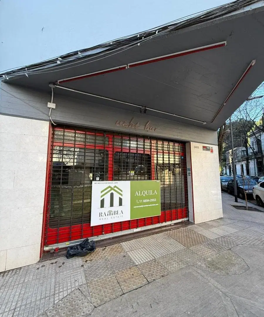 Local Comercial en Esquina en Alquiler Nuñez APTO Gastronomia liviana 3