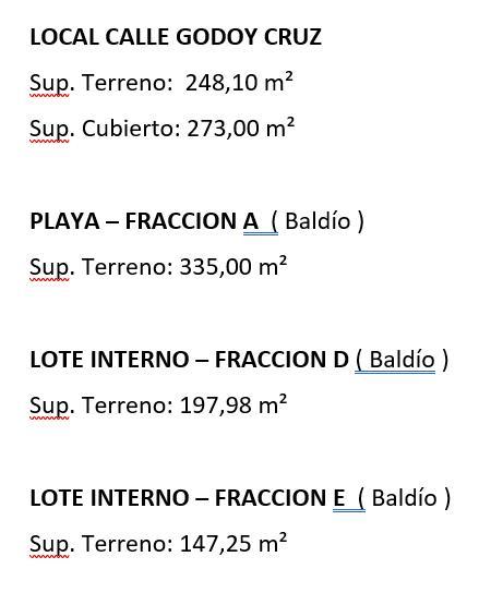 Local Comercial en venta en Guaymallén